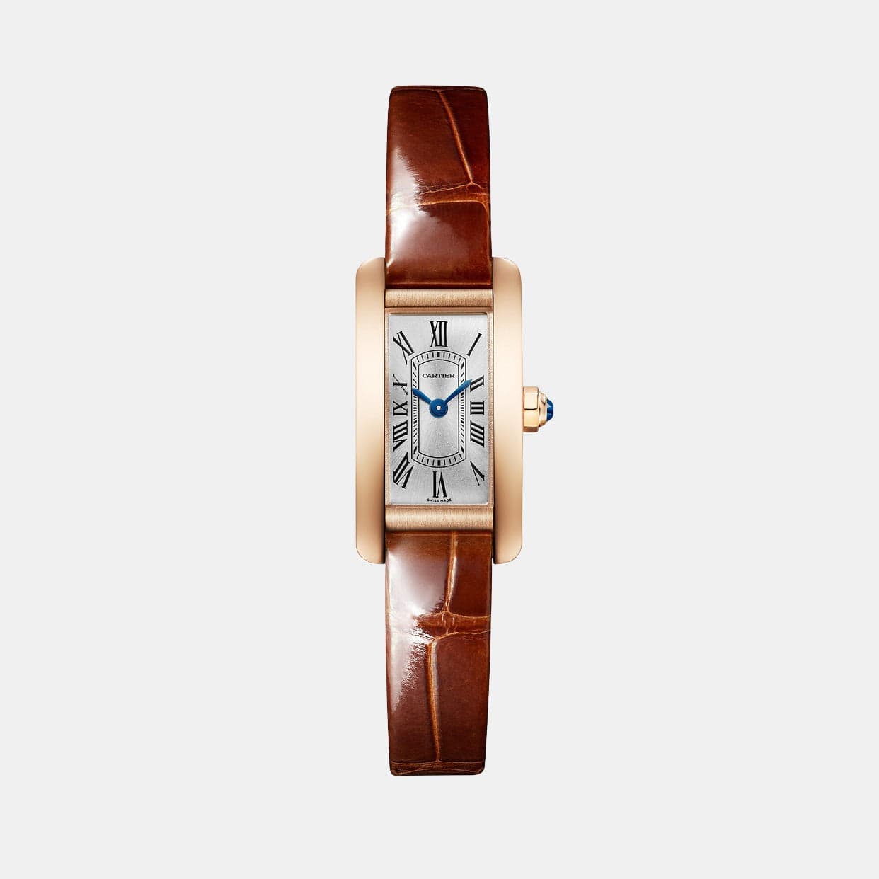 Montre Tank Américaine Or rose 