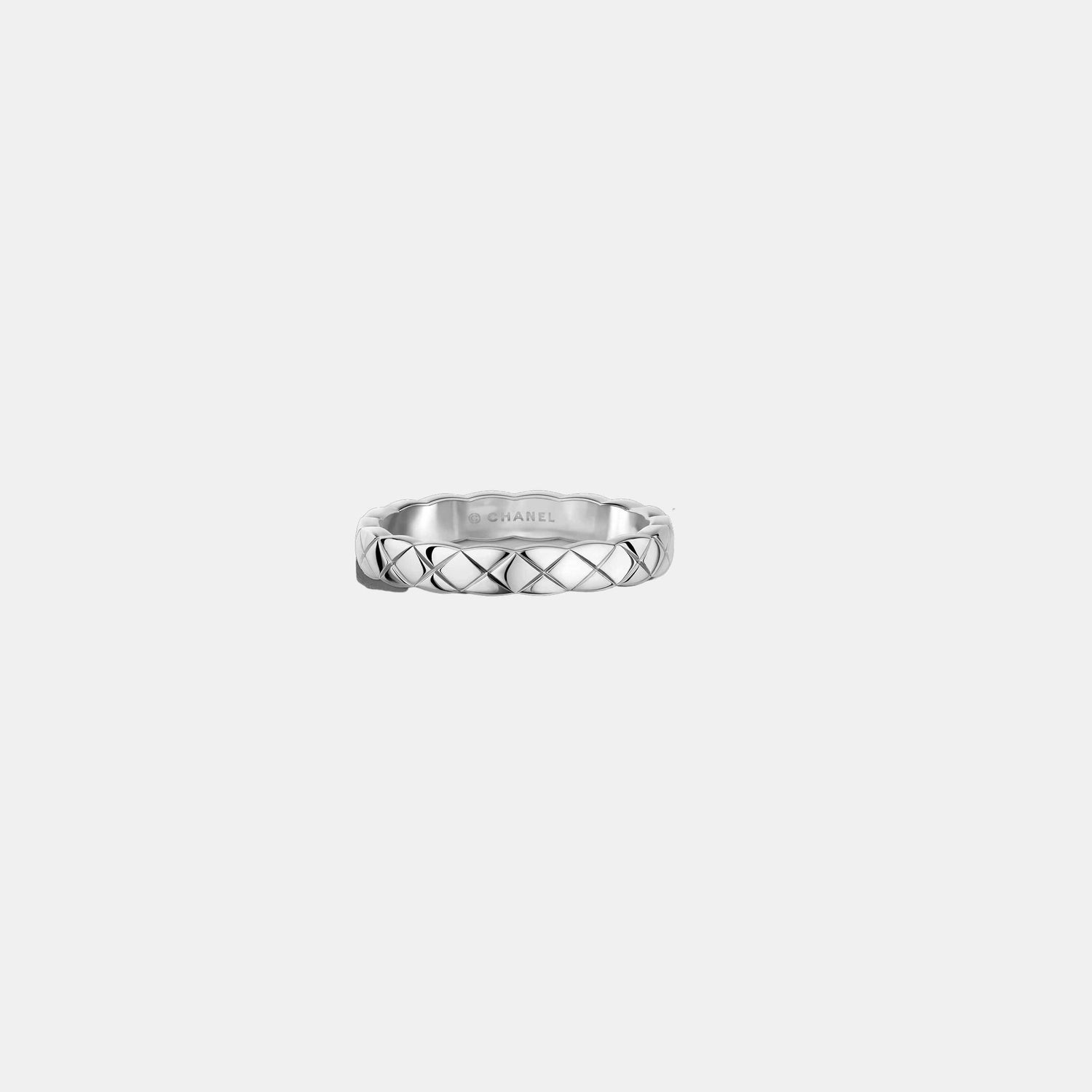 Bague Coco Crush Or blanc 