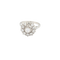 Bague 53 Bague or blanc et diamants 58 Facettes 31310