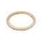 Bague 58 Tiffany & Co Soleste - Alliance tour complet en or jaune et diamants 58 Facettes 34023