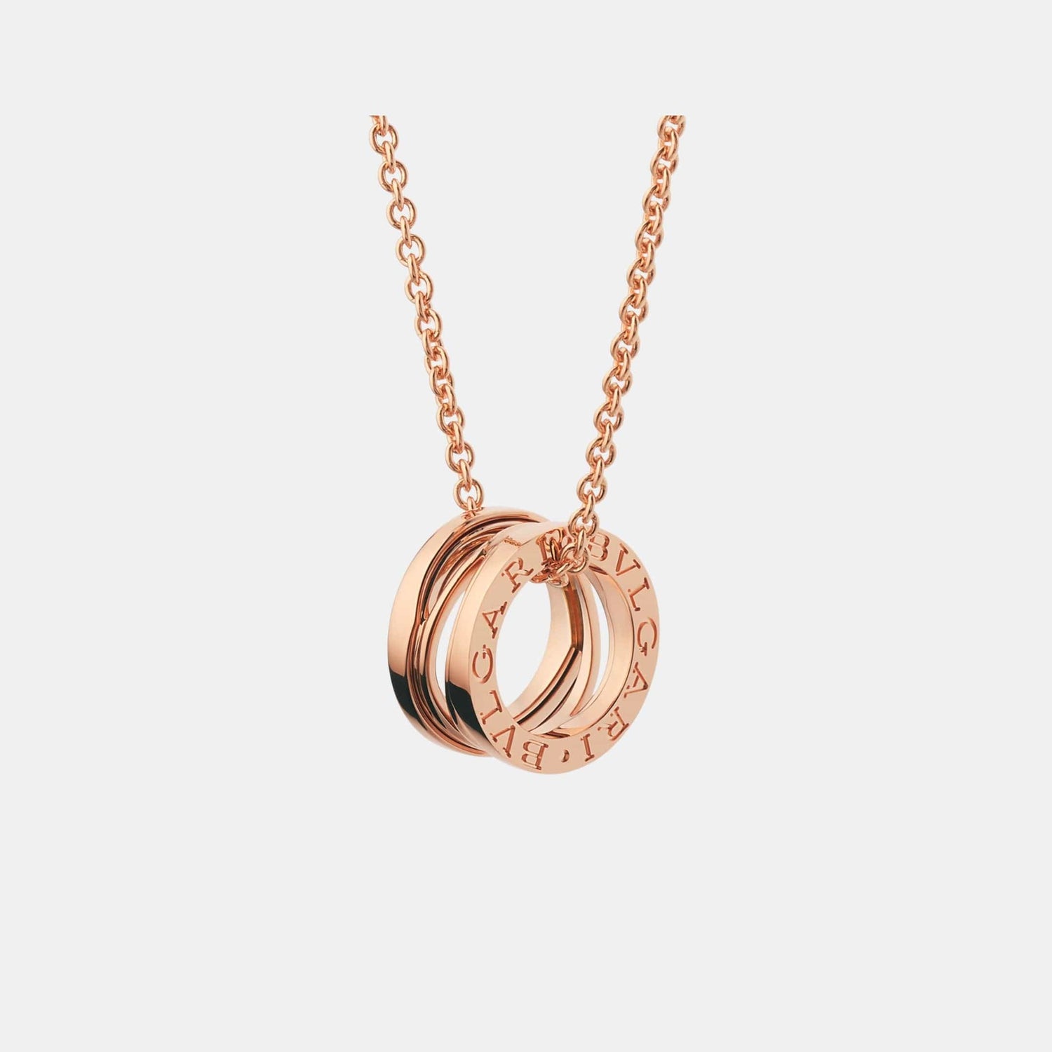 Collier B.Zero1 Or rose 