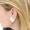 Boucles d'oreilles Tiffany & Co x Elsa Peretti - Boucles d’oreilles « Cœur Bean » en argent 925 58 Facettes 35091