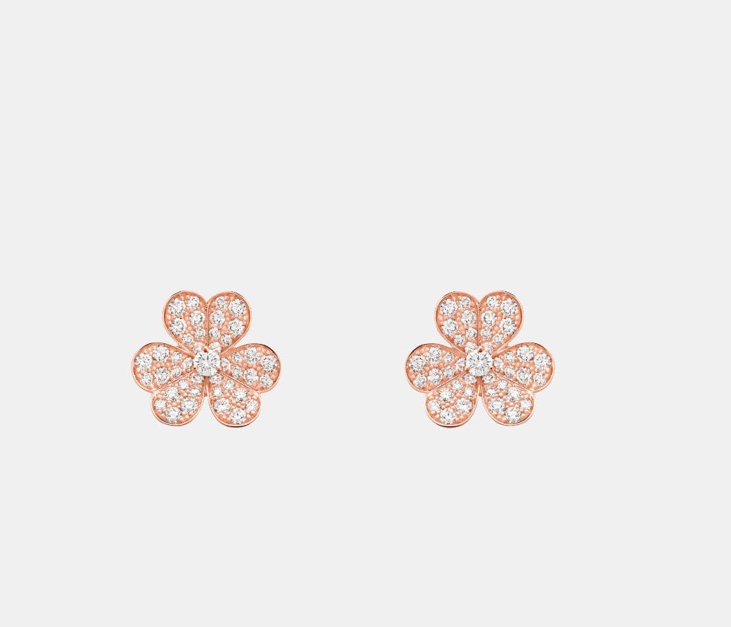 Boucles d'oreilles Frivole Or rose Diamant 1.65ct