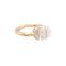 Bague 48 Pomellato Nudo Classic - Bague en or rose et topaze blanche 58 Facettes 34966