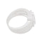 Bague 52 Bague chevalière Art déco en or blanc avec diamant 1,01 ct 58 Facettes 33844