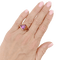 Bague 52 O.J. Perrin - Bague en or jaune avec citrine, améthyste et diamants 58 Facettes 34787