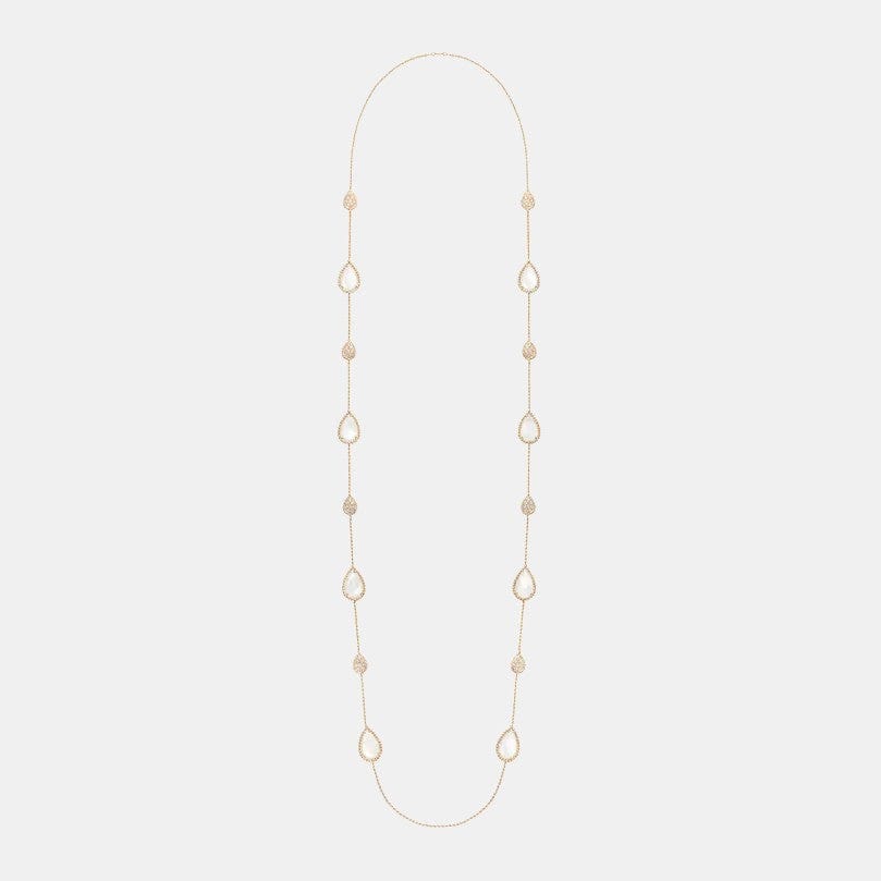 Collier Serpent Bohème Long, 16 motifs, Or jaune, Perle 54.89ct