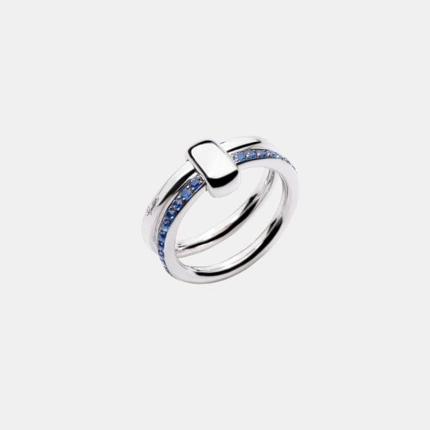 Bague Pomellato Together Or blanc Saphir 0.6ct