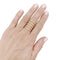 Bague 53 Repossi Berbère - Bague en or rose 750 pavée de diamants 58 Facettes 34863