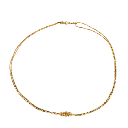 Collier Sautoir or colonne 58 Facettes 352A00112