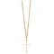 Collier Collier croix en or jaune 58 Facettes AB42