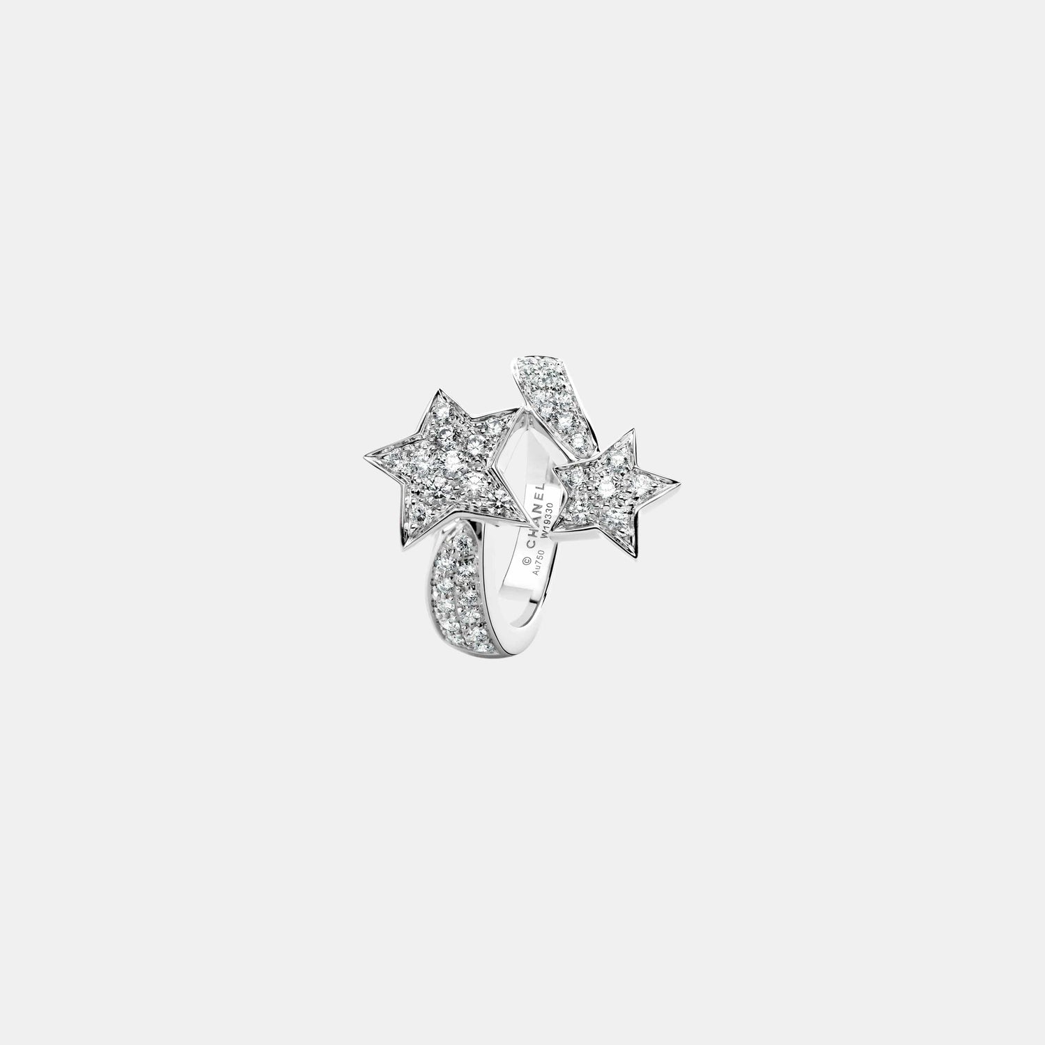Bague Comète Or blanc Diamant