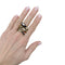 Bague 56 Bague serpent vintage en or jaune, émail et diamants 58 Facettes 35134