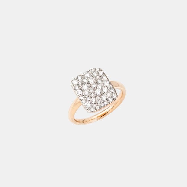 Bague Sabbia Or rose Diamant 0.7ct