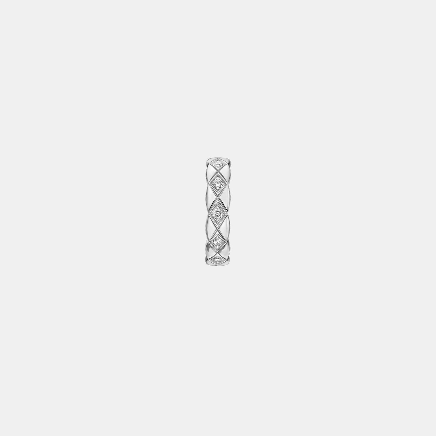 Boucle d'oreille Coco Crush Or blanc Diamant