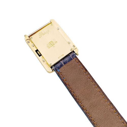 Montre Poiray Ma Première - Montre en or jaune, nacre et saphirs 58 Facettes 35127