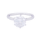 Bague 53 Solitaire - Bague en platine 950 sertie d’un diamant 1,71 ct 58 Facettes 33585