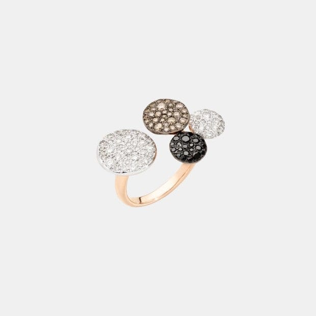 Bague Sabbia Or rose Diamant 0.9ct