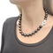 Collier Collier en or blanc 750 avec perles de Tahiti et diamants 58 Facettes 34083