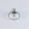Bague 53 Bague style Marguerite Saphir Diamants 58 Facettes 1