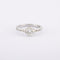 Bague 54 / Blanc/Gris / Or 750‰ Bague Solitaire Diamant 1.00 carat 58 Facettes 120333R-210139R