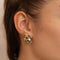 Boucles d'oreilles GILBERT ALBERT - Clips d'oreilles billes interchangeables 58 Facettes KZ9