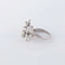 Bague Bague Toi & Moi florale Diamants 58 Facettes 1