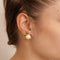 Boucles d'oreilles GILBERT ALBERT - Clips d'oreilles billes interchangeables 58 Facettes KZ9
