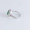 Bague 53 Bague style Marguerite Emeraude Diamants 58 Facettes 1