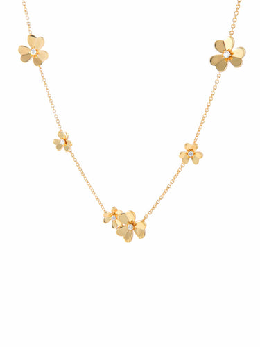 Collier Van Cleef & Arpels – Collier Frivole 9 Fleurs 58 Facettes