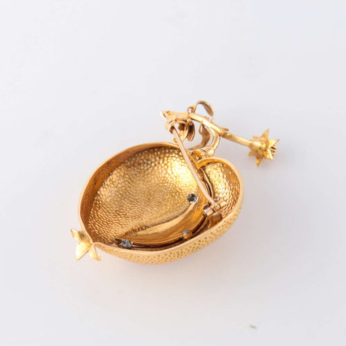 Broche Broche Couture Or et Email 58 Facettes 1