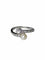 Bague toi et moi perle fine et diamants 58 Facettes