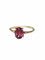 Bague or et grenat 58 Facettes