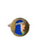 Bague Bague ancienne Egyptomania en or, diamants, émail 58 Facettes