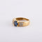 Bague 51 / Jaune / Or 750‰ Bague Saphir et Diamants 58 Facettes 220557R