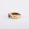 Bague 51 / Jaune / Or 750‰ Bague Saphir et Diamants 58 Facettes 220557R