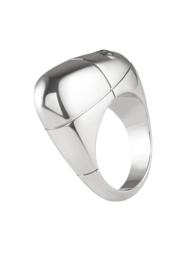 Bague Bague Fred Or Blanc et Diamants 58 Facettes