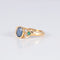 Bague Bague Jonc Saphir Emeraudes Diamants 58 Facettes 1