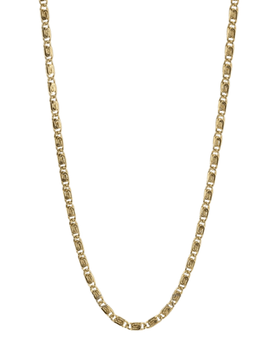 Collier Chaîne maille plate fantaisie 58 Facettes 35701