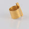 Bague Bague Large Ligne Diamants 58 Facettes 1