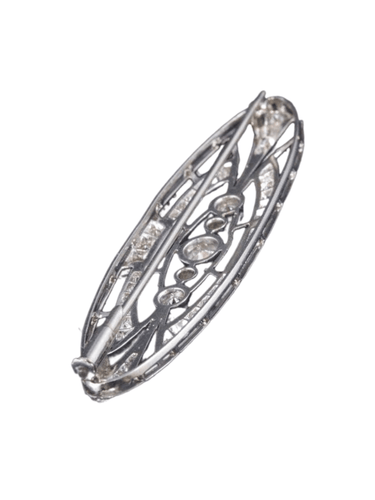 Broche Broche art déco diamants 58 Facettes 12031
