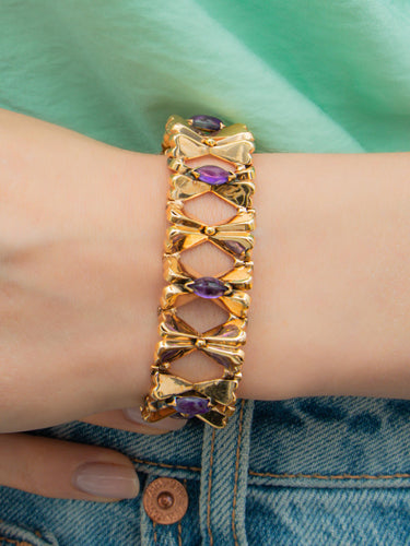 Bracelet Bracelet Améthystes 58 Facettes B2250