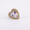 Bague 47 / Blanc/Gris / Or 750 Bague "Subtile raison" MAUBOUSSIN 58 Facettes 200019R