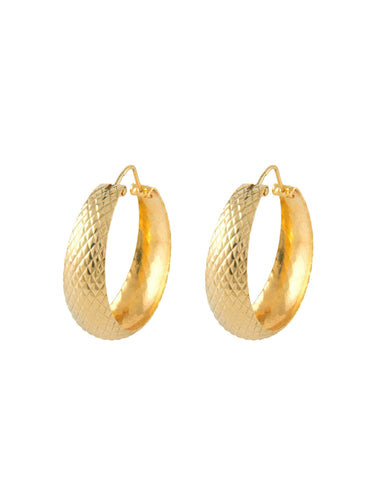 Boucles d'oreilles BOUCLES D'OREILLES "CRÉOLES" OR 58 Facettes 150035