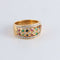 Bague 53 Bague Arlequin large 58 Facettes FM62