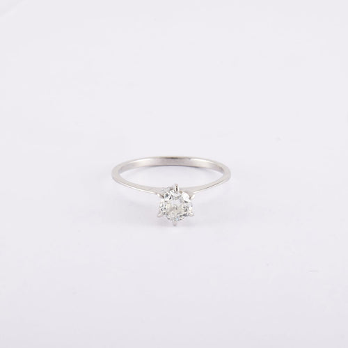 Bague 53 Bague Solitaire Diamant 0.48 carat 58 Facettes 180090R