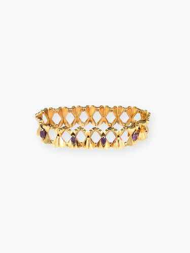 Bracelet Bracelet Améthystes 58 Facettes B2250