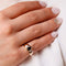 Bague Bague en or jaune diamants et saphir 58 Facettes 18778