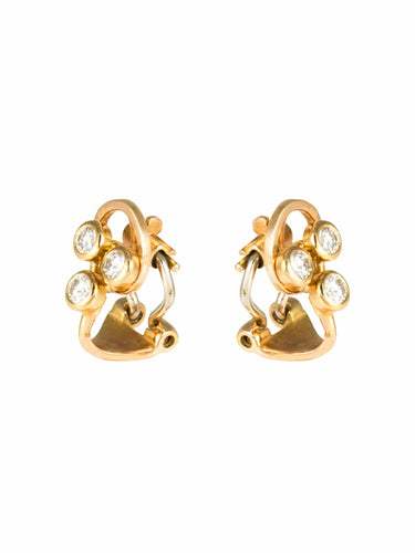 Boucles d'oreilles Clips Diamants 58 Facettes