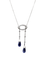 Collier Collier négligé saphirs et diamants 58 Facettes 3681